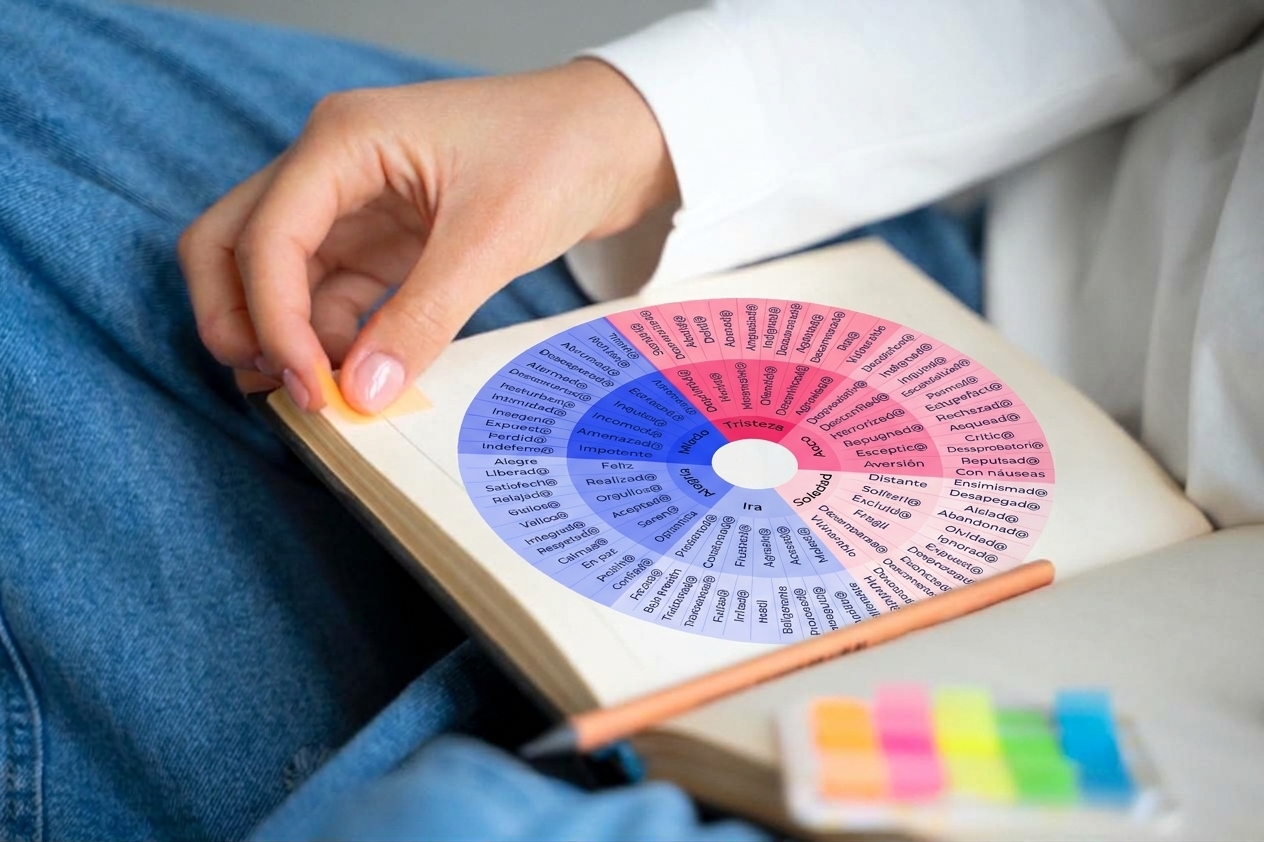 Rueda de emociones para utilizar en consulta
